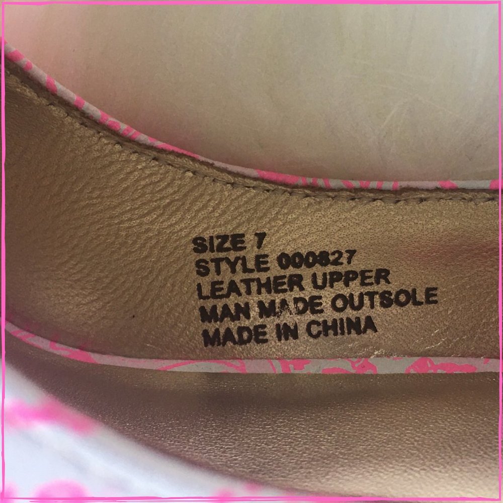 LILLY PULITZER PINK KRISIE WEDGE - NWOT! - Picture 10 of 10